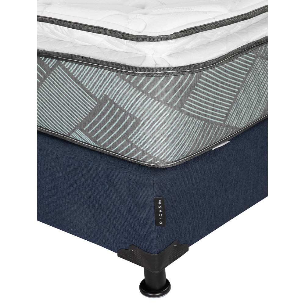 Colchón Spring Air Baggio con Box con Ropa de Cama