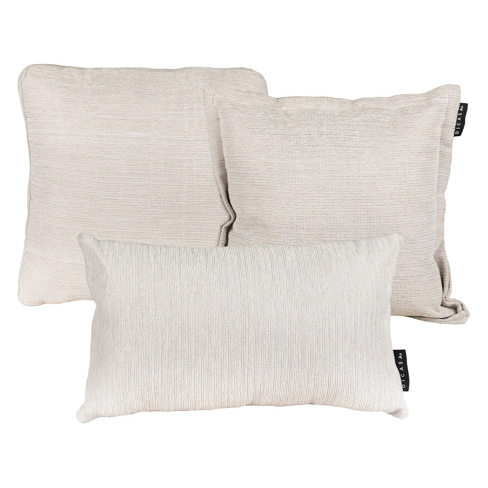 Set de 3 Cojines Kappa, Zita y Delta