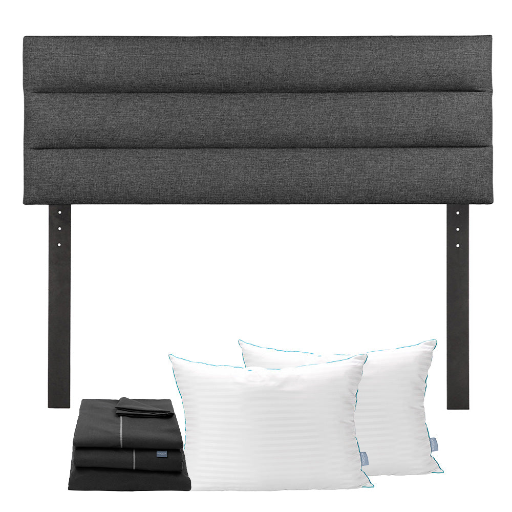 Cabecera Logan Con Ropa de Cama