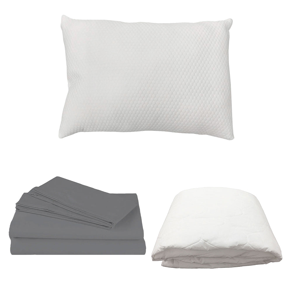 Protector Ultra con Sábanas y Almohada