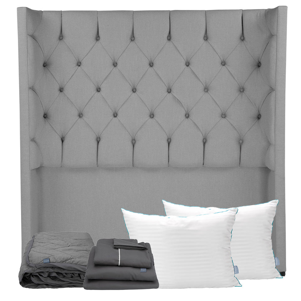 Cabecera Tartuk con Ropa de Cama