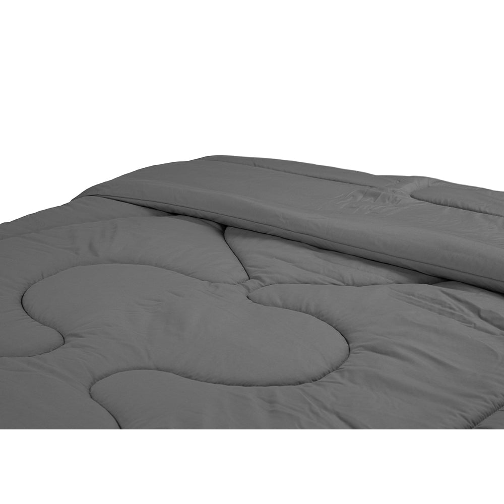 Edredón Homy Gris con Ropa de Cama