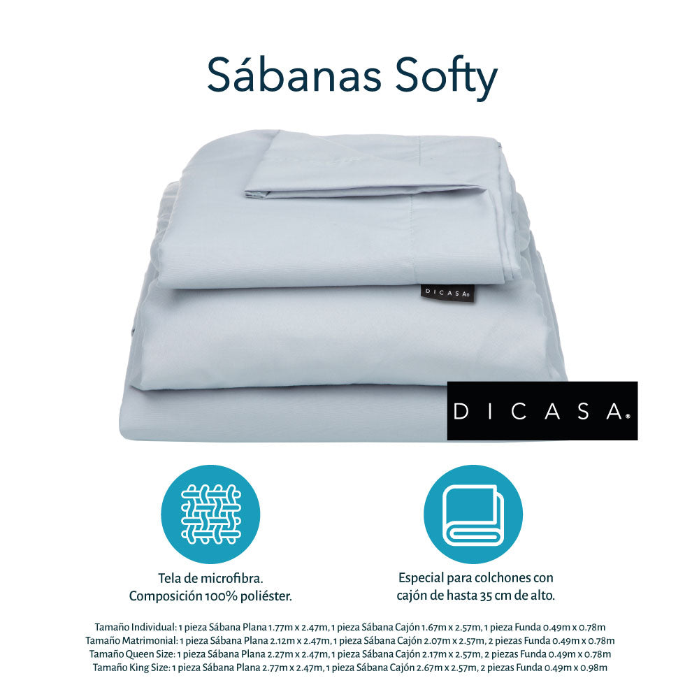 Edredón Couzy Gris y Lila con Ropa de cama