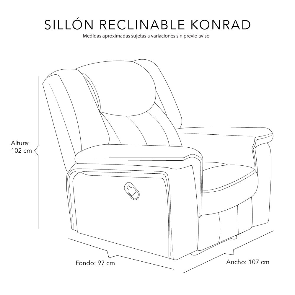 Reclinable Konrad