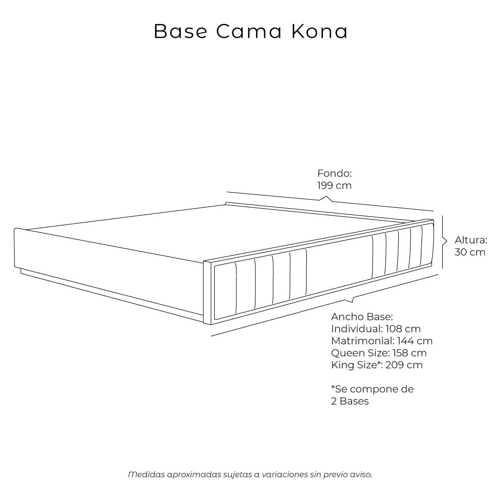 Base Cama Konna