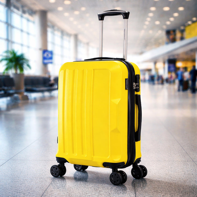 Maleta de Mano Rígida 6003 Expandible 10Kg | Con Ruedas 360° – Ideal para Viaje y Cabina