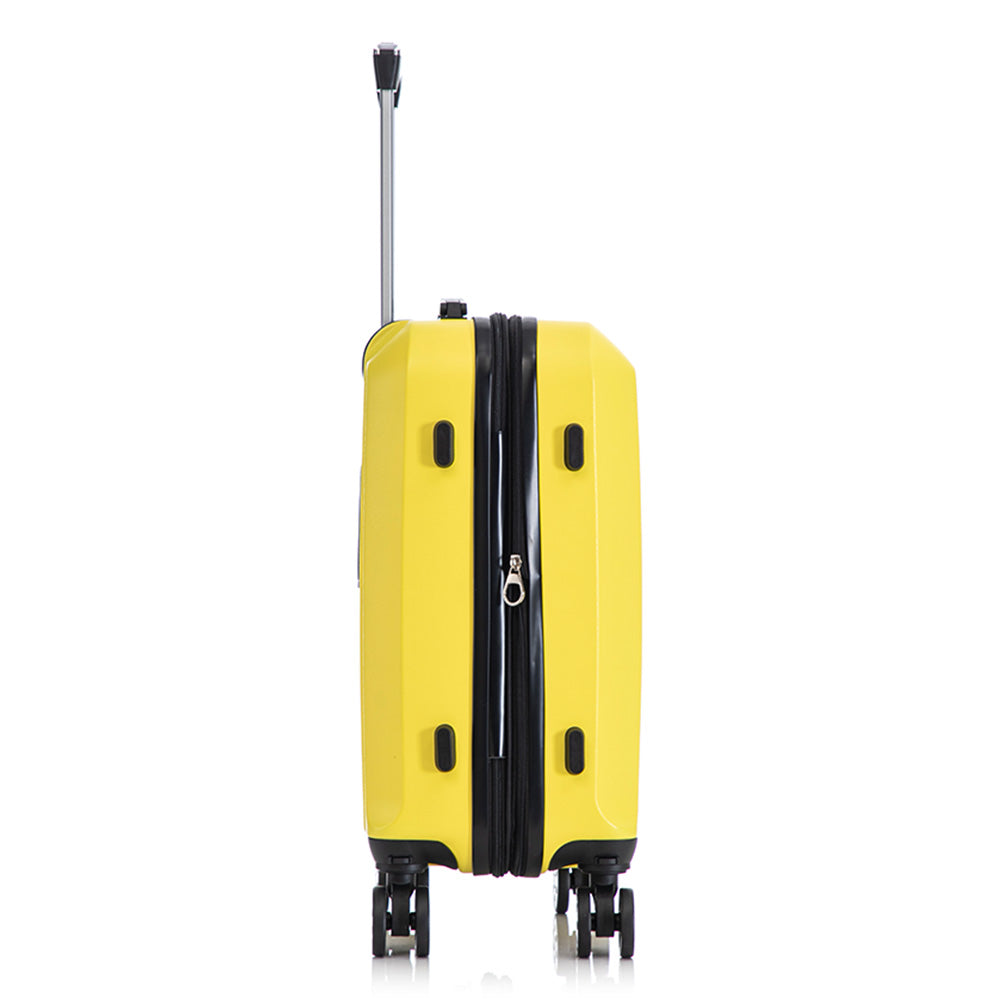 Maleta de Mano Rígida 6003 Expandible 10Kg | Con Ruedas 360° – Ideal para Viaje y Cabina