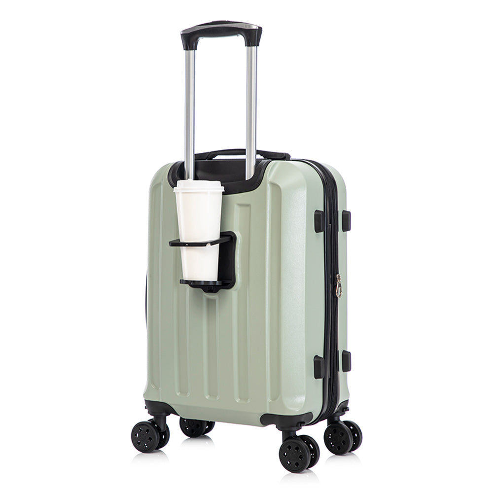 Maleta de Mano Rígida 6003 Expandible 10Kg | Con Ruedas 360° – Ideal para Viaje y Cabina