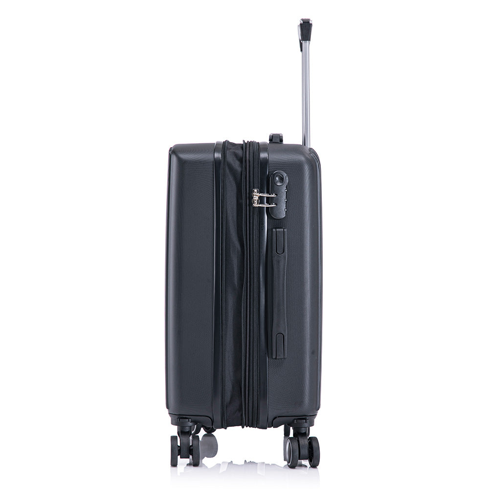 Maleta de Mano Rígida Expandible 10Kg | Con Ruedas 360° y Forro Impermeable – Ideal para Viaje y Cabina