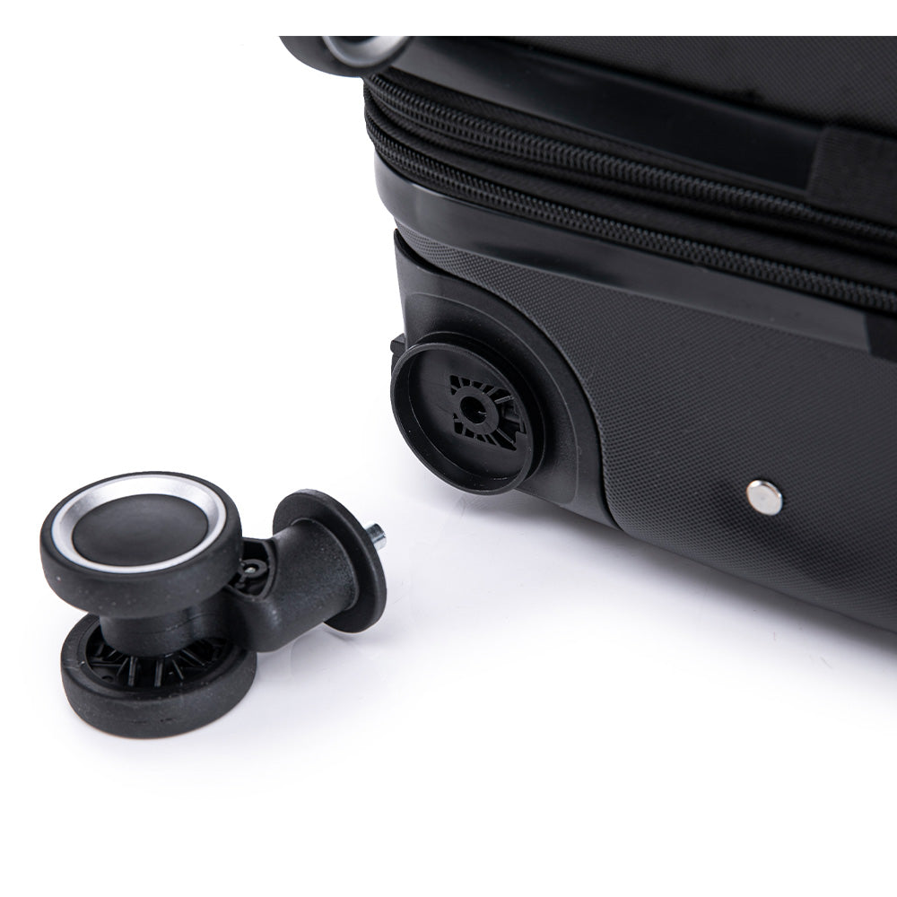 Maleta de Mano Rígida Expandible 10Kg | Con Ruedas 360° y Forro Impermeable – Ideal para Viaje y Cabina