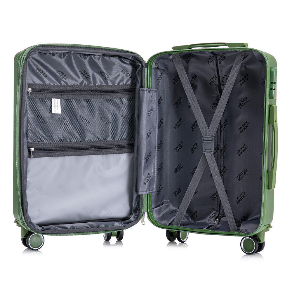 Maleta de Mano Rígida Expandible 10Kg | Con Ruedas 360° y Forro Impermeable – Ideal para Viaje y Cabina
