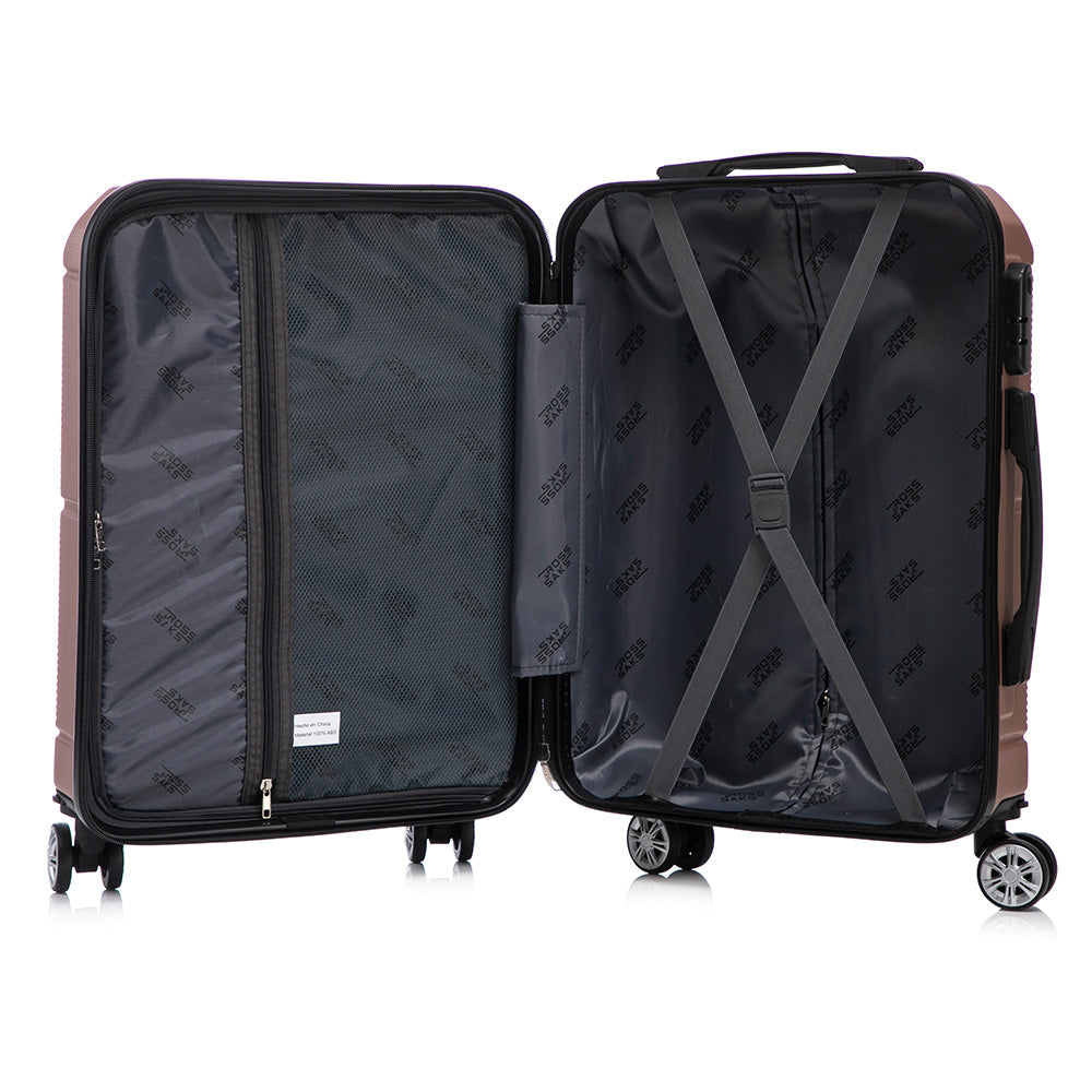 Maletas de Mano de Viaje Rígida con Ruedas de 10 kg (Maleta 6068)