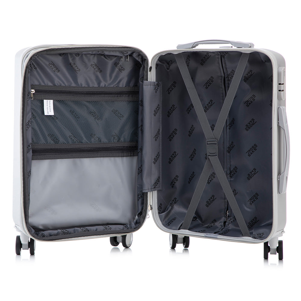 Maleta de Mano Rígida Expandible 10Kg | Con Ruedas 360° y Forro Impermeable – Ideal para Viaje y Cabina