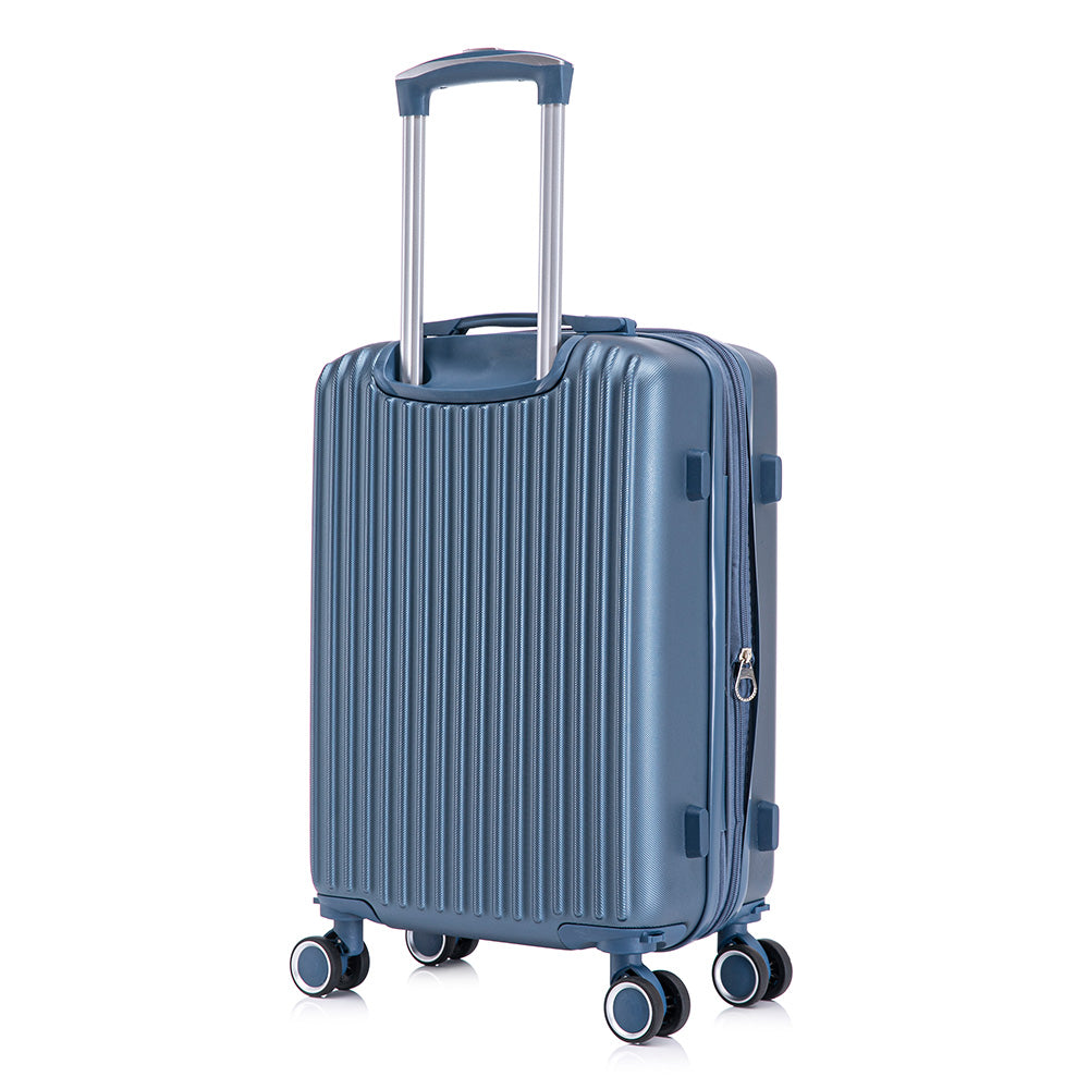 Maleta de Mano Rígida Expandible 10Kg | Con Ruedas 360° y Forro Impermeable – Ideal para Viaje y Cabina