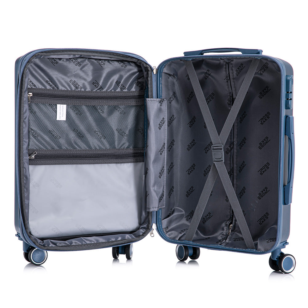 Maleta de Mano Rígida Expandible 10Kg | Con Ruedas 360° y Forro Impermeable – Ideal para Viaje y Cabina