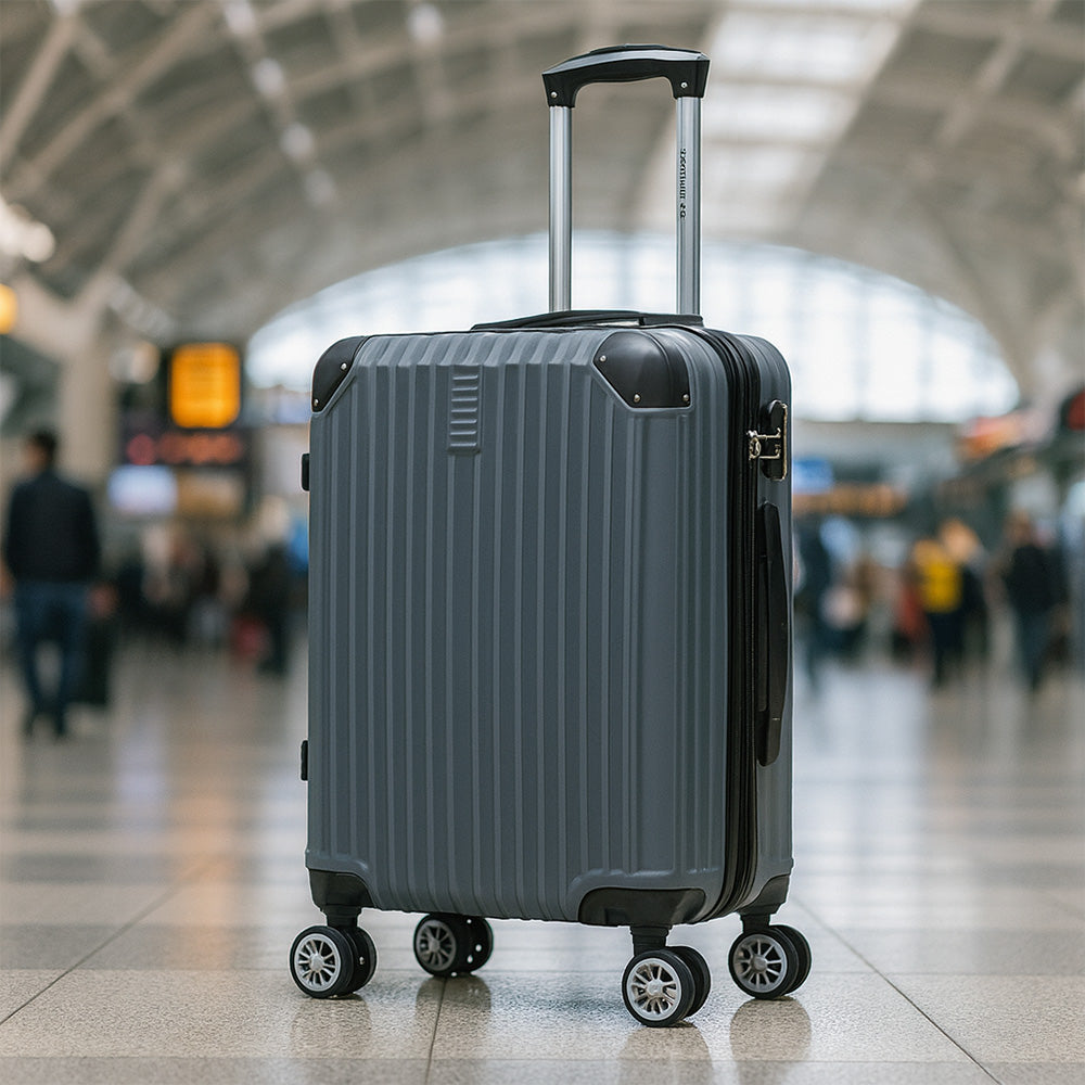 Maleta de Mano Rígida Expandible 10Kg | Con Ruedas 360° – Ideal para Viaje y Cabina