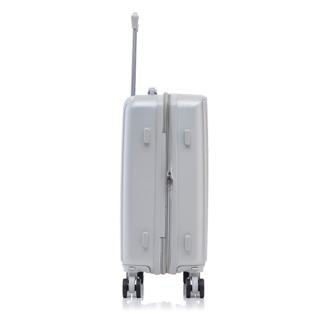 Maleta de Mano Rígida Expandible 10Kg | Con Ruedas 360° y Forro Impermeable – Ideal para Viaje y Cabina