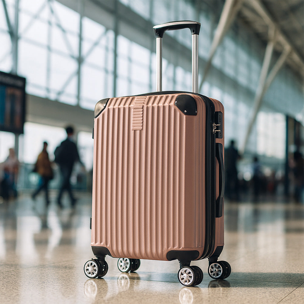 Maleta de Mano Rígida Expandible 10Kg | Con Ruedas 360° – Ideal para Viaje y Cabina