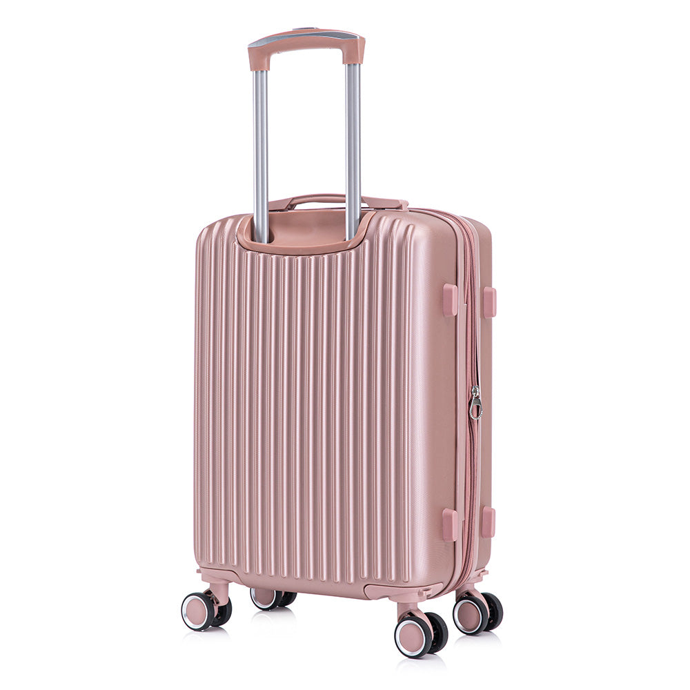 Maleta de Mano Rígida Expandible 10Kg | Con Ruedas 360° y Forro Impermeable – Ideal para Viaje y Cabina