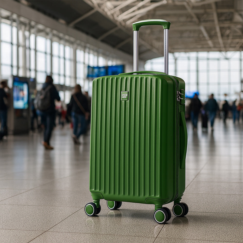 Maleta de Mano Rígida Expandible 10Kg | Con Ruedas 360° y Forro Impermeable – Ideal para Viaje y Cabina