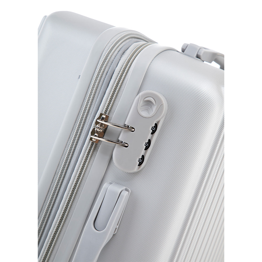 Maleta de Mano Rígida Expandible 10Kg | Con Ruedas 360° y Forro Impermeable – Ideal para Viaje y Cabina