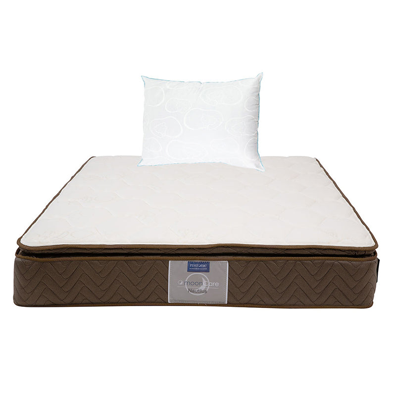 Colchón Restonic Nautilus con Ropa de Cama