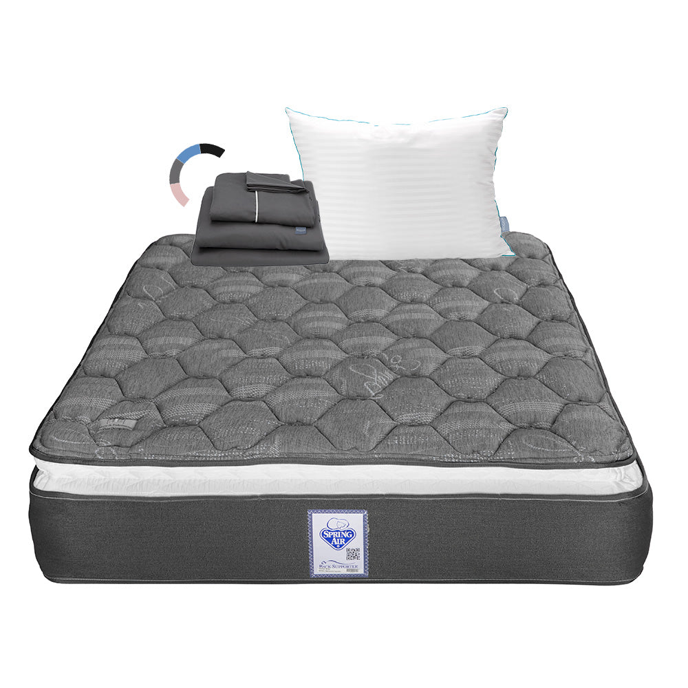 Colchón Spring Air Aries con Ropa de Cama