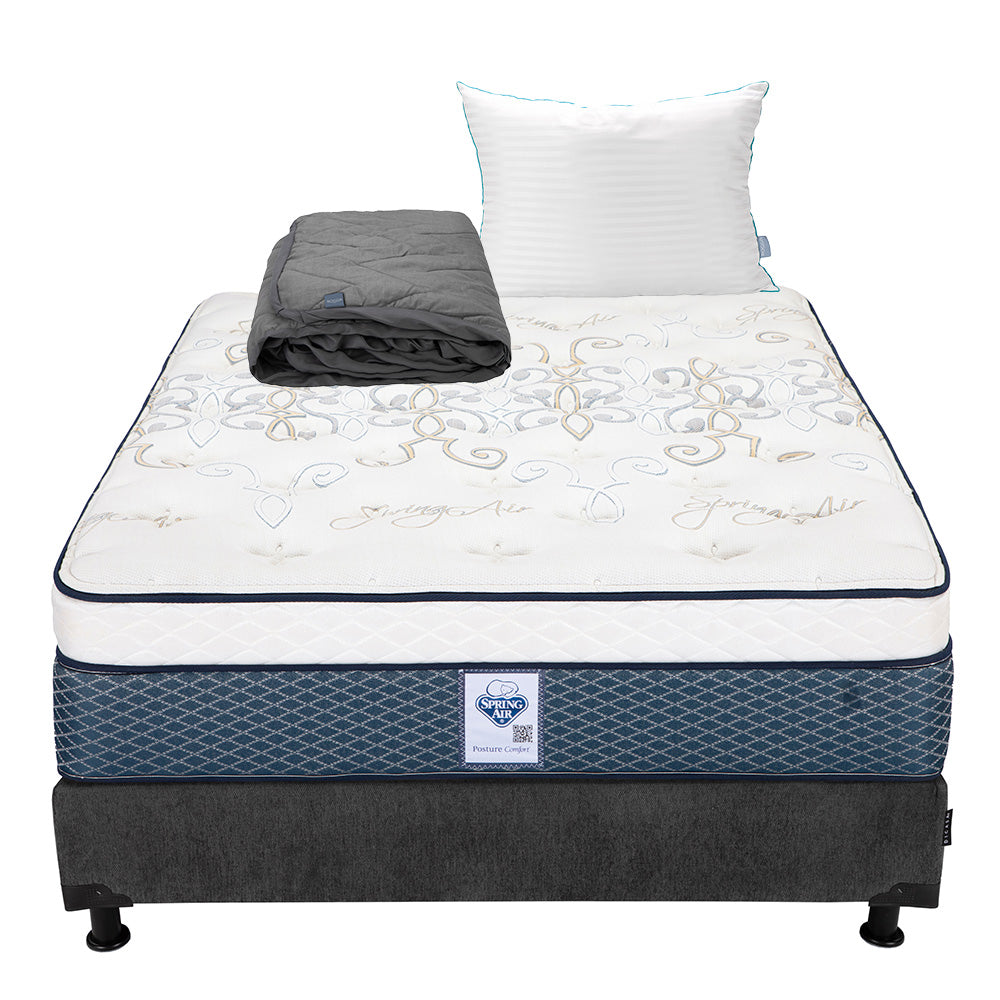 Colchón Spring Air Cantabria con Box con Ropa de Cama