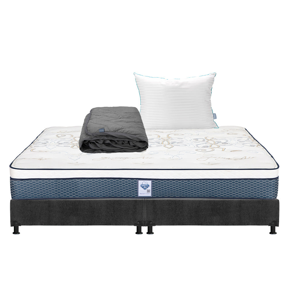 Colchón Spring Air Cantabria con Box con Ropa de Cama