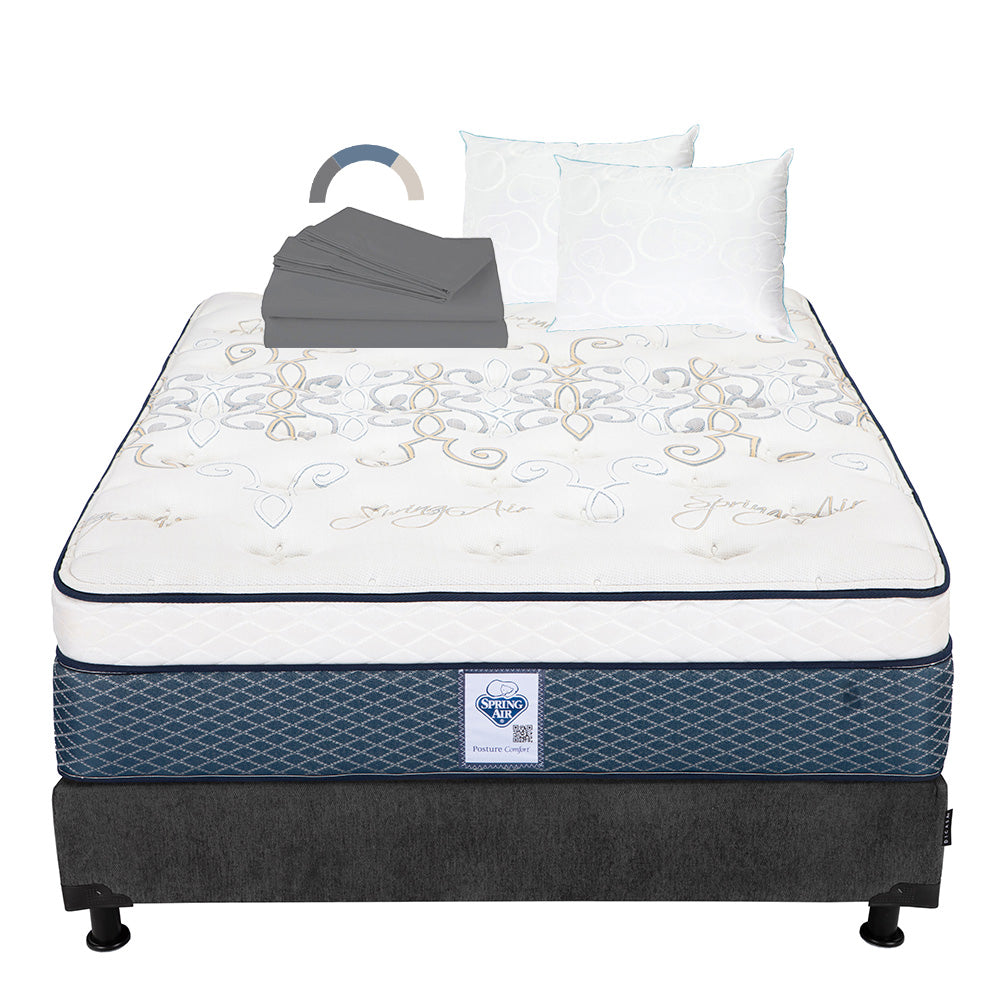 Colchón Spring Air Cantabria con Box con Ropa de Cama