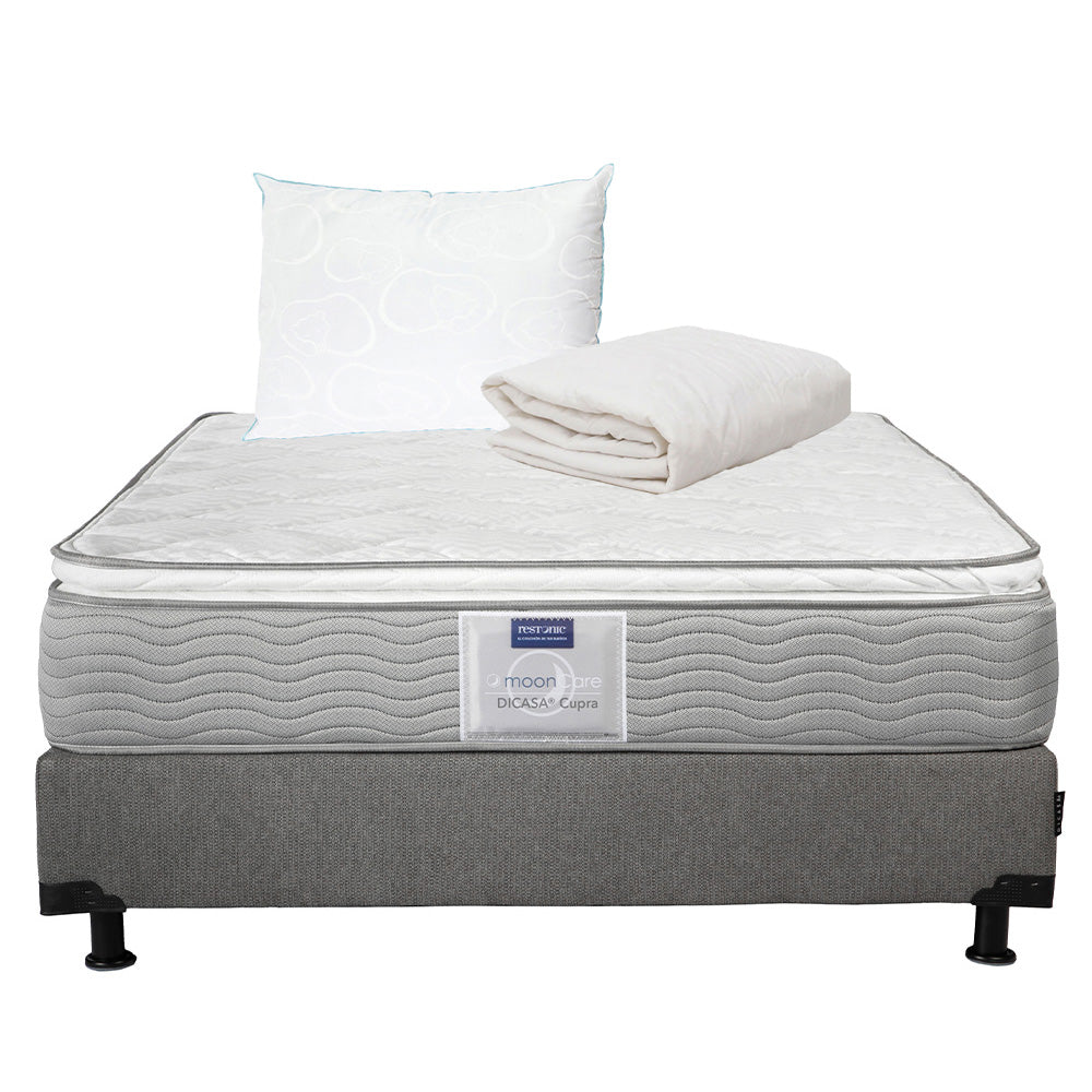Colchón Restonic Cupra con Box con Ropa de Cama