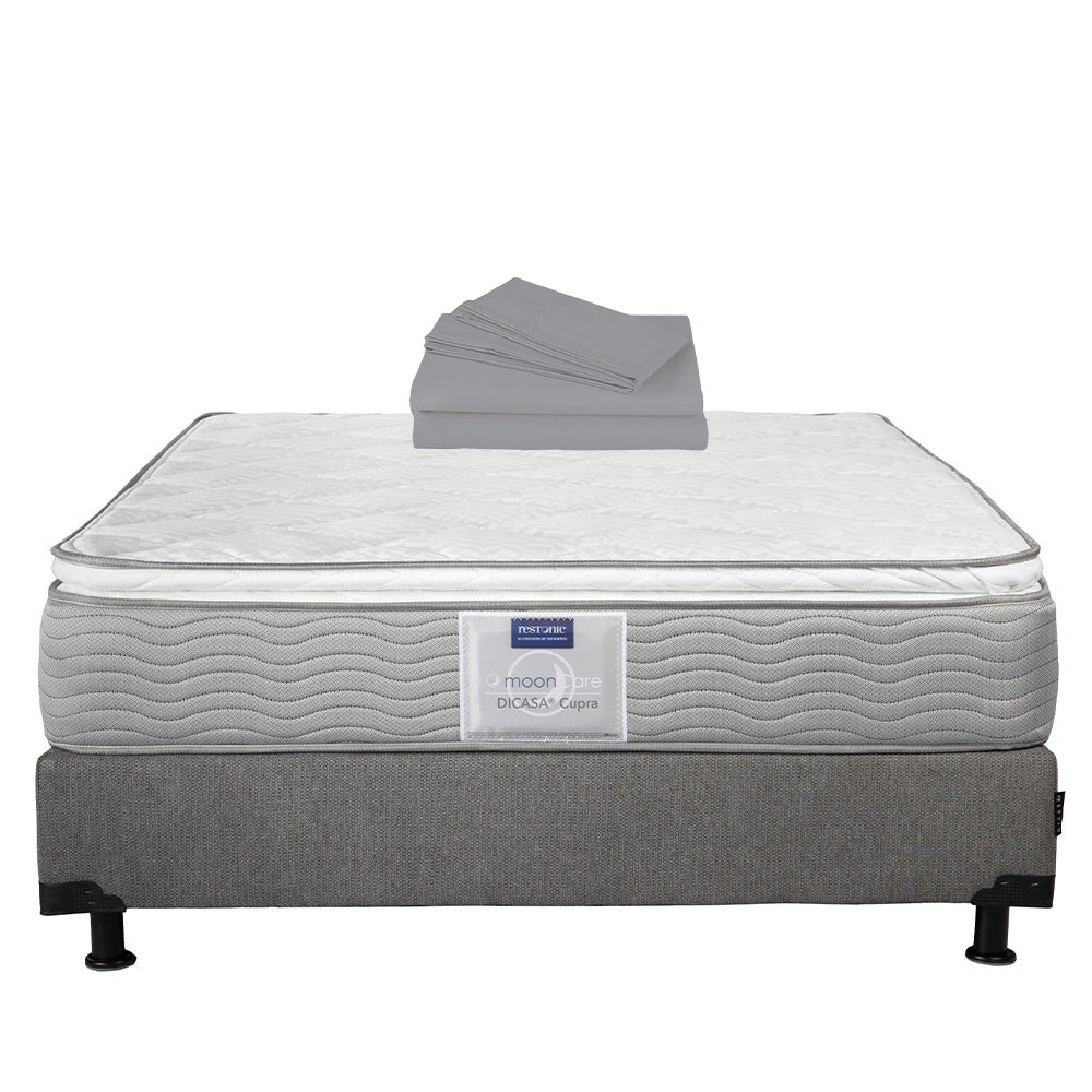 Colchón Restonic Cupra con Box con Ropa de Cama