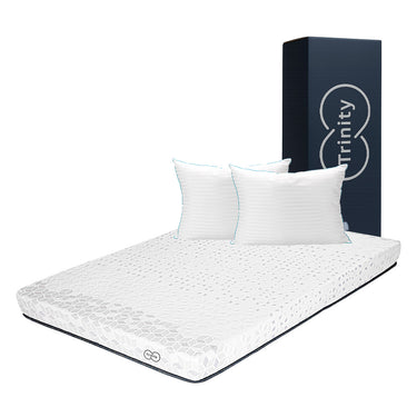 Colchón con Box y Ropa de Cama
