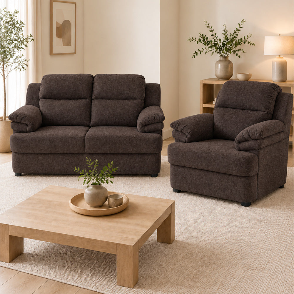 Sala Kendra con Love Seat y Sillón