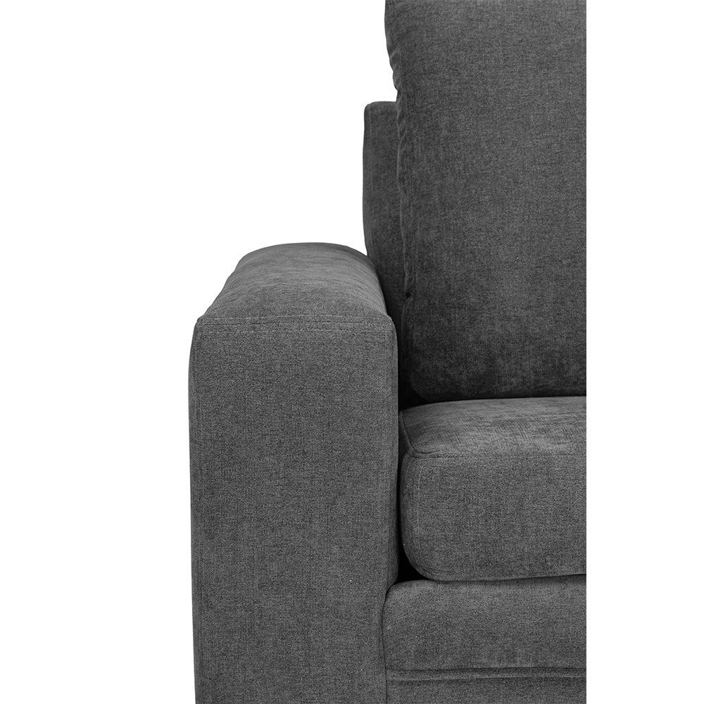 Sofá Chaise con Tabuerete Canvas