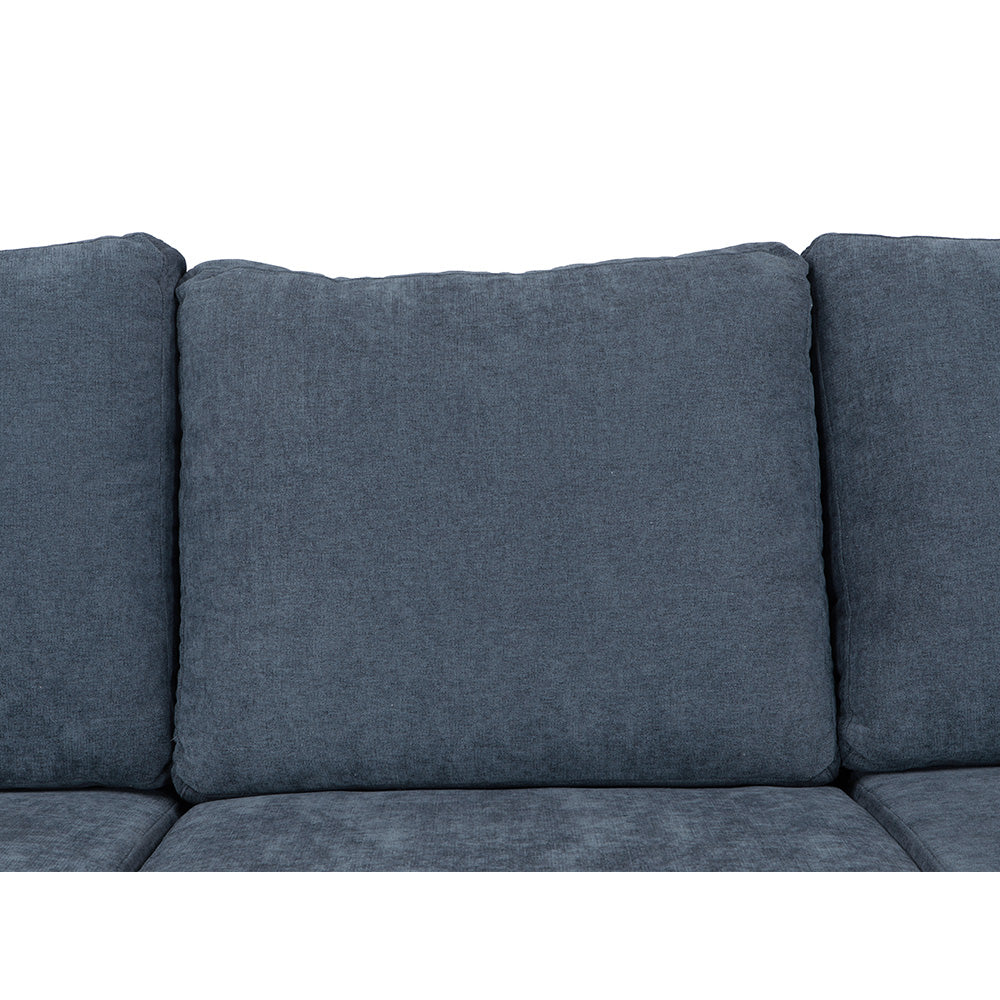 Sofá Chaise con Tabuerete Canvas