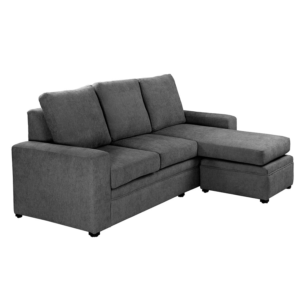 Sofá Chaise con Tabuerete Canvas