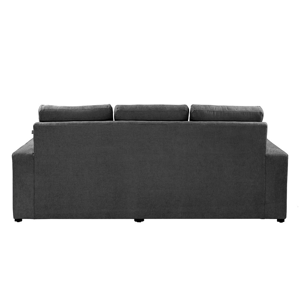 Sofá Chaise con Tabuerete Canvas