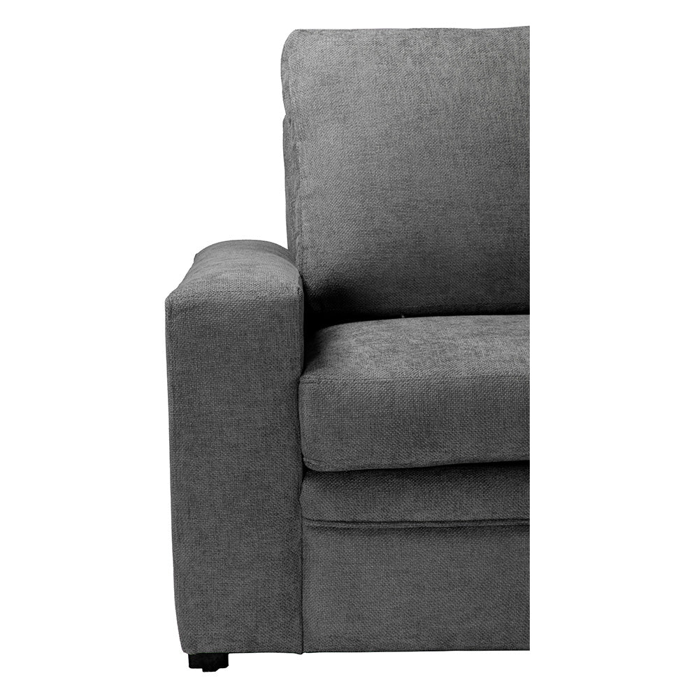 Sofá Chaise con Tabuerete Canvas