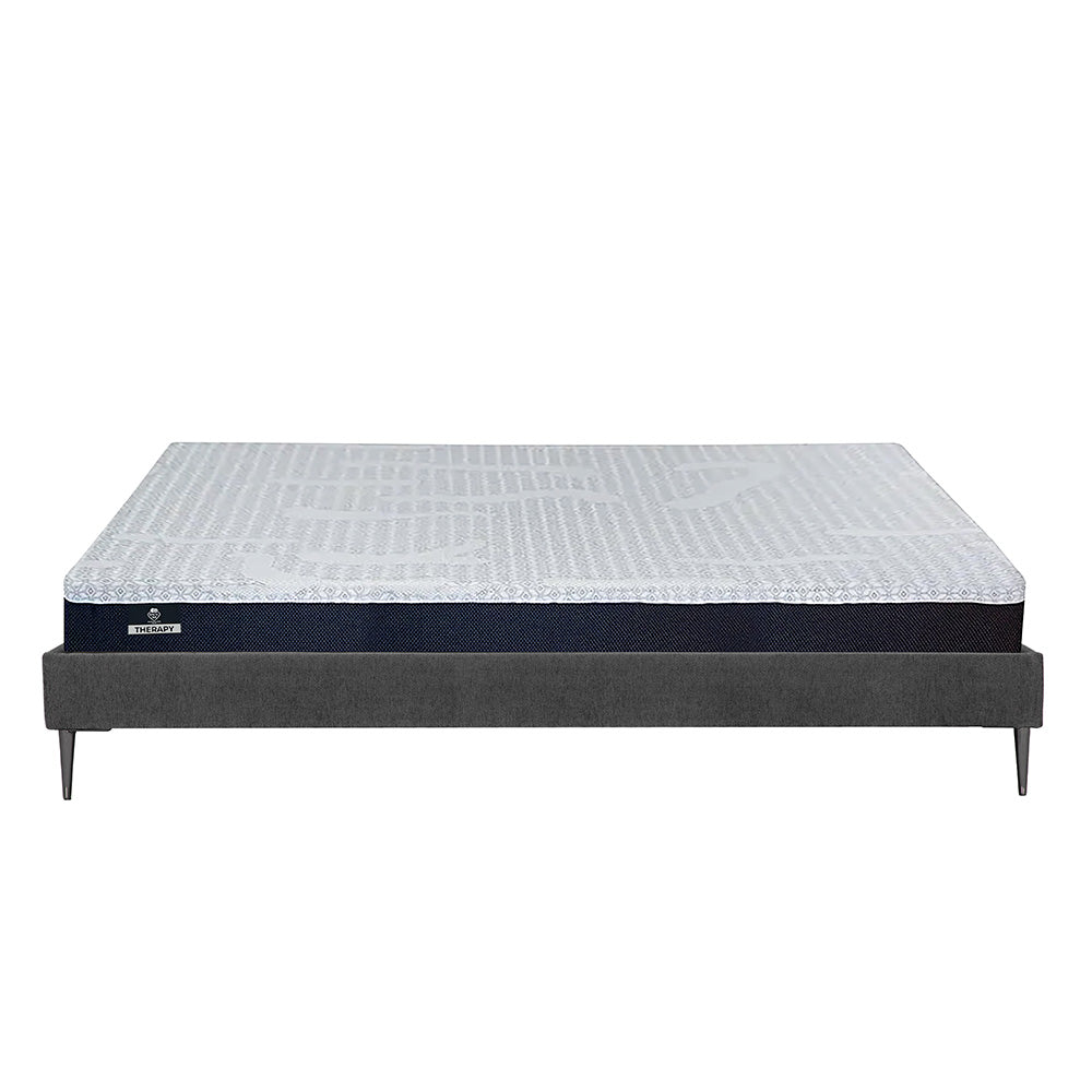 Colchón Spring Air Therapy con Base Slim y Ropa de Cama