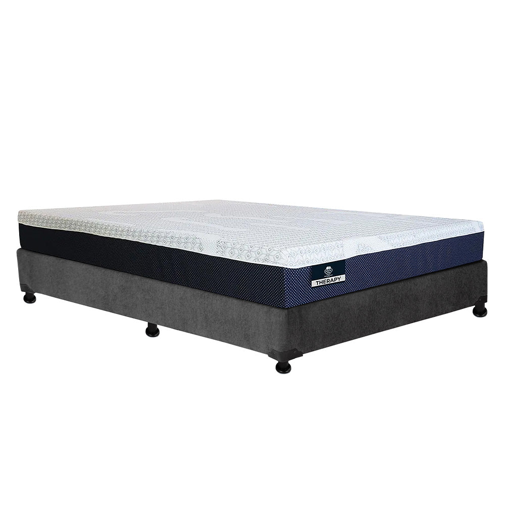 Colchón Spring Air Therapy con Box con Ropa de Cama