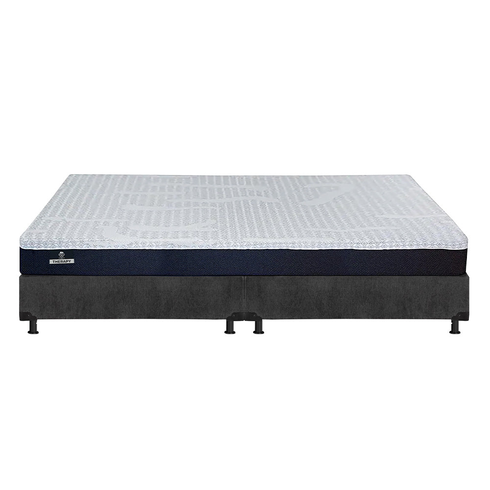 Colchón Spring Air Therapy con Box con Ropa de Cama