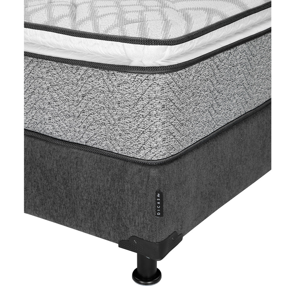 Colchón Restonic Vail con Box con Ropa de Cama