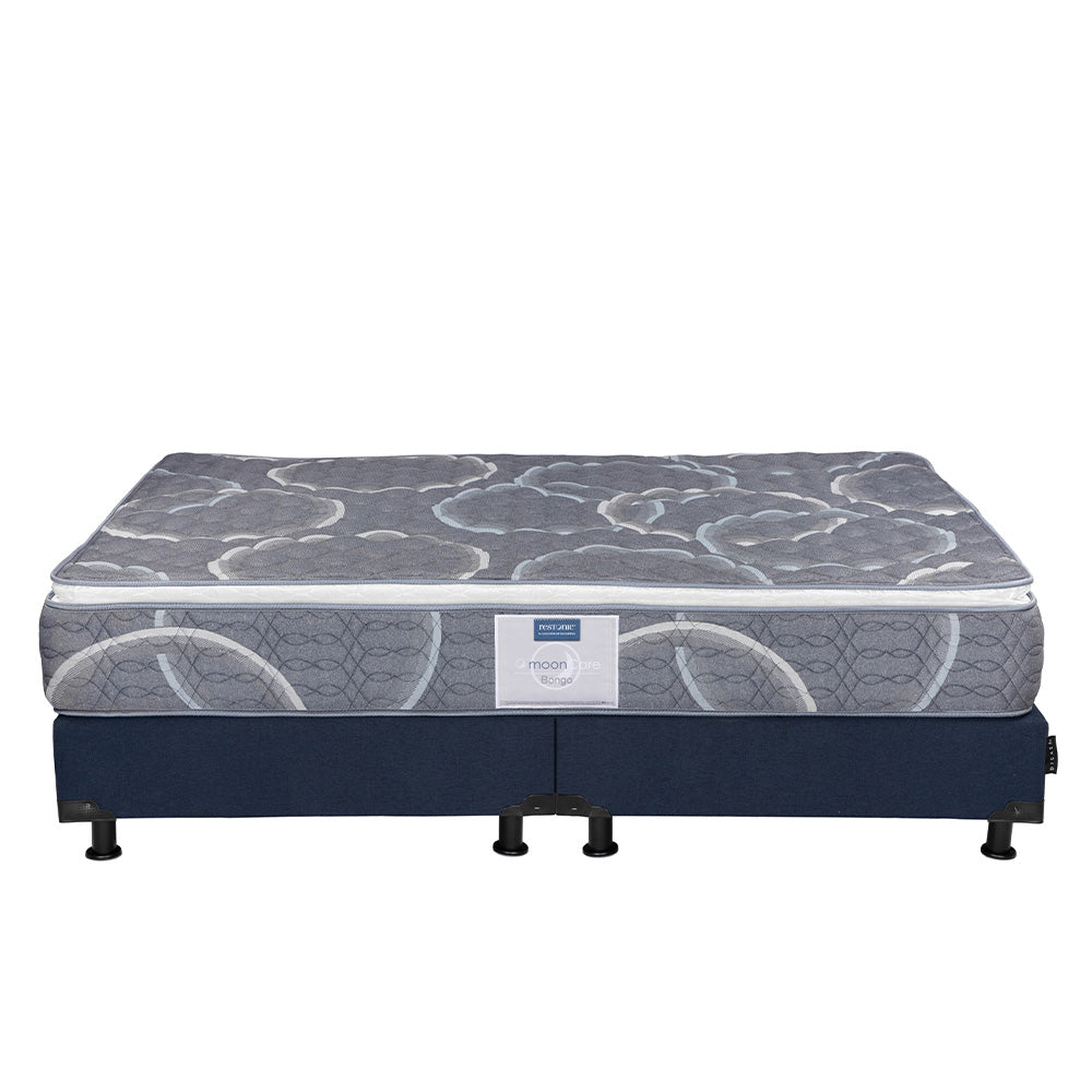 Colchón Restonic Bongo con Box con Ropa de Cama
