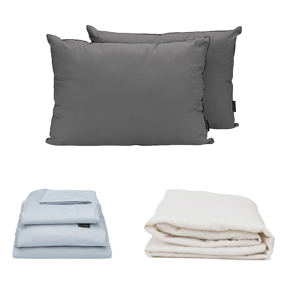 Protector Ultra con Sábanas y Almohada