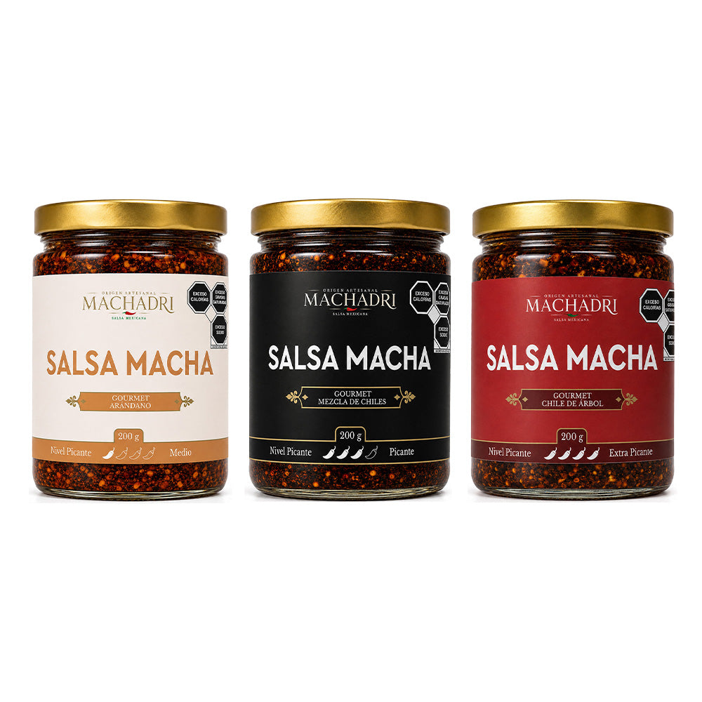 Kit 3 Salsa Machadri