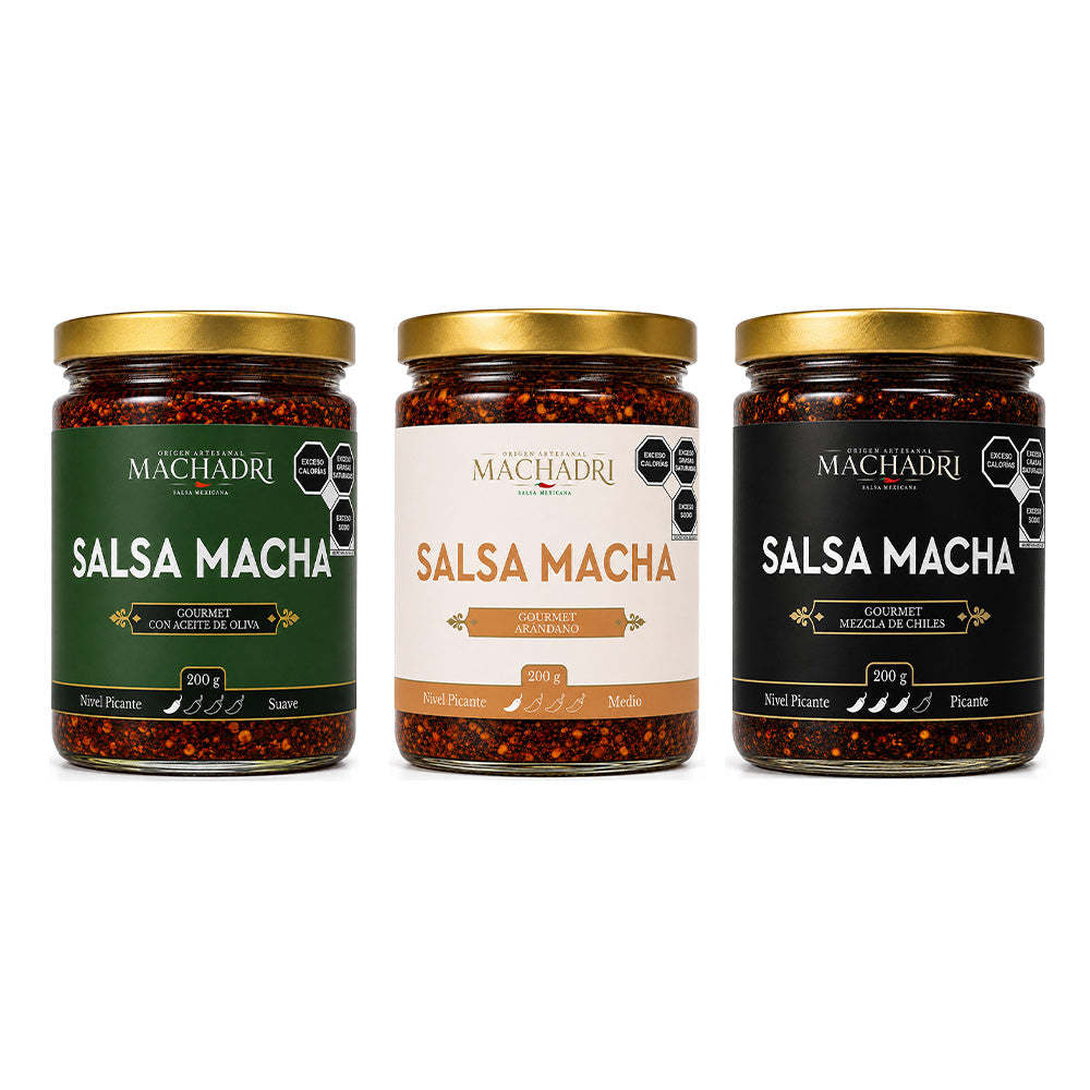 Kit 3 Salsa Machadri