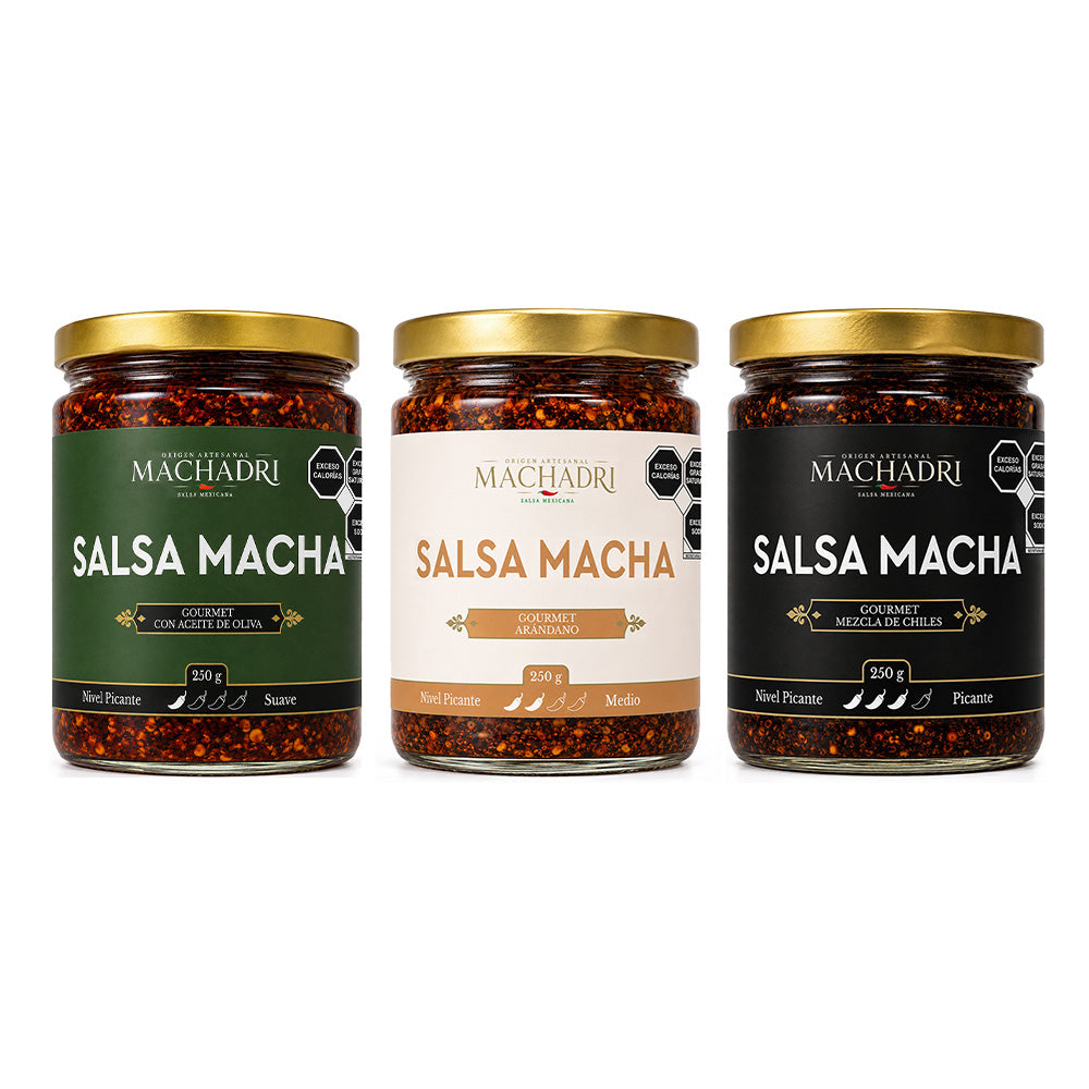 Kit 3 Salsa Machadri