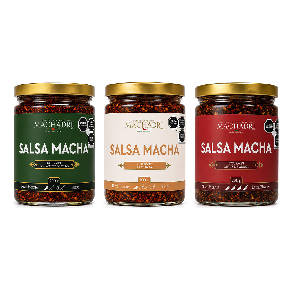 Kit 3 Salsa Machadri