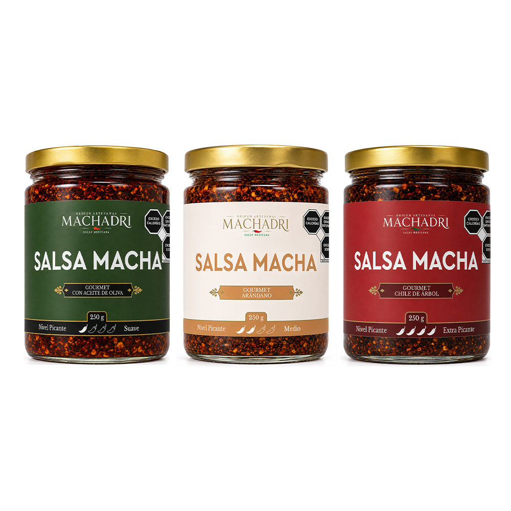 Kit 3 Salsa Machadri